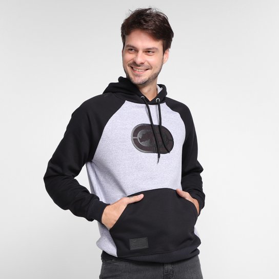 Moletom Ecko Style Canguru Masculino - Grafite