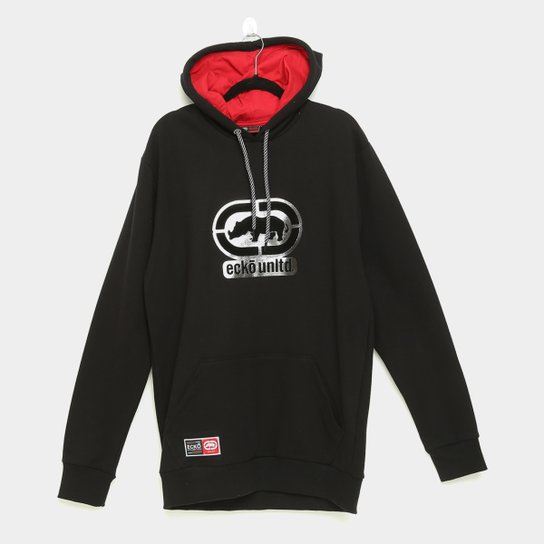 Moletom Ecko Unltd Masculino - Preto Menor preço em Moletom Ecko Unltd Masculino - Preto