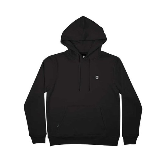 Moletom Element Canguru Logo Chest Preto