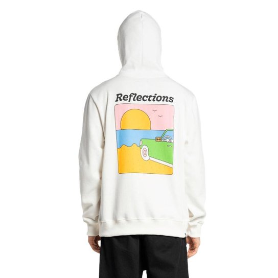 Moletom Element Canguru Reflections Off White