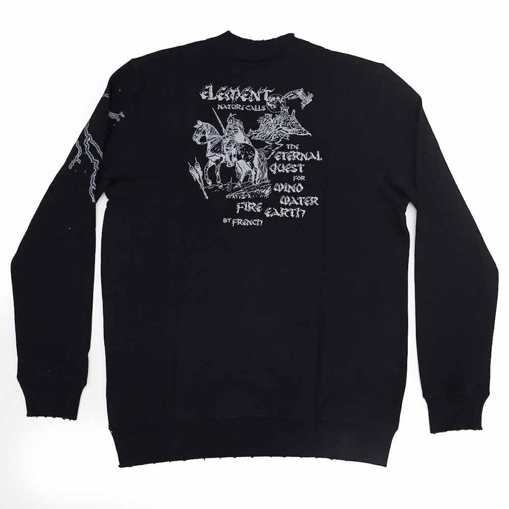 Moletom Element Careca Eternal Guest Special - Preto