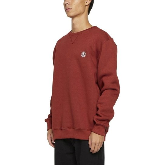 Moletom Element Careca Logo Chest 305 WT24 Masculino