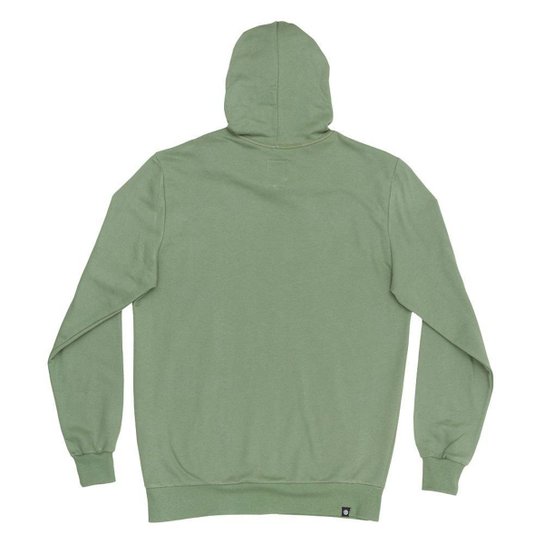 Moletom Element Fech Cornell Hd Canguru Masculino Verde Militar