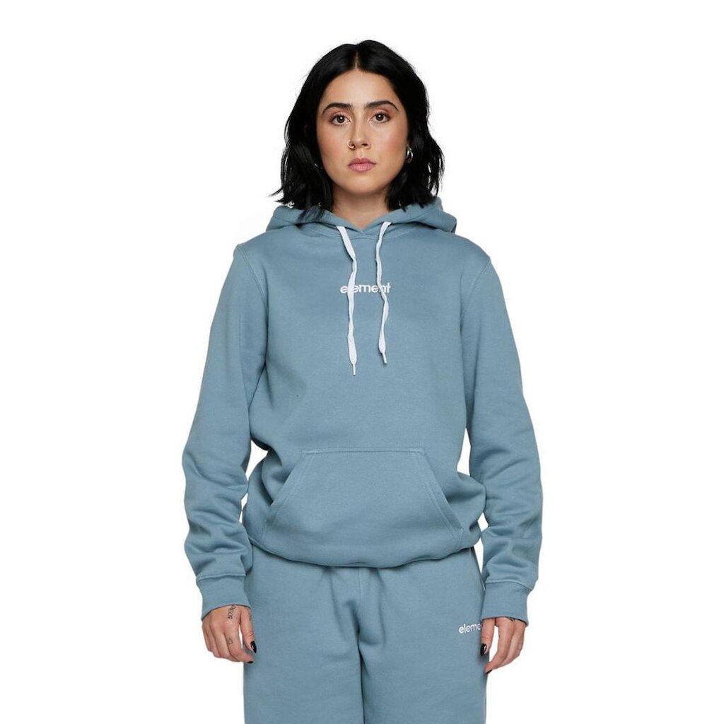 Moletom Element Fech Emb Logo Hoody 280 Azul Claro-Azul Claro-P