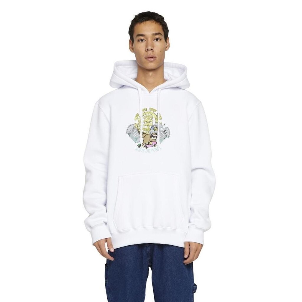 Moletom Element Fech Wild Fast 305 Branco-Branco-GG