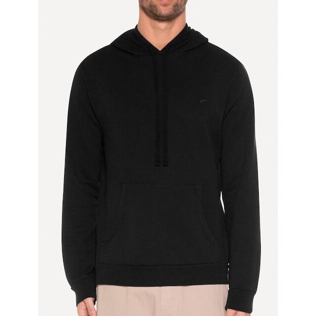 Moletom Ellus Masculino Hoodie Basico Easa Preto