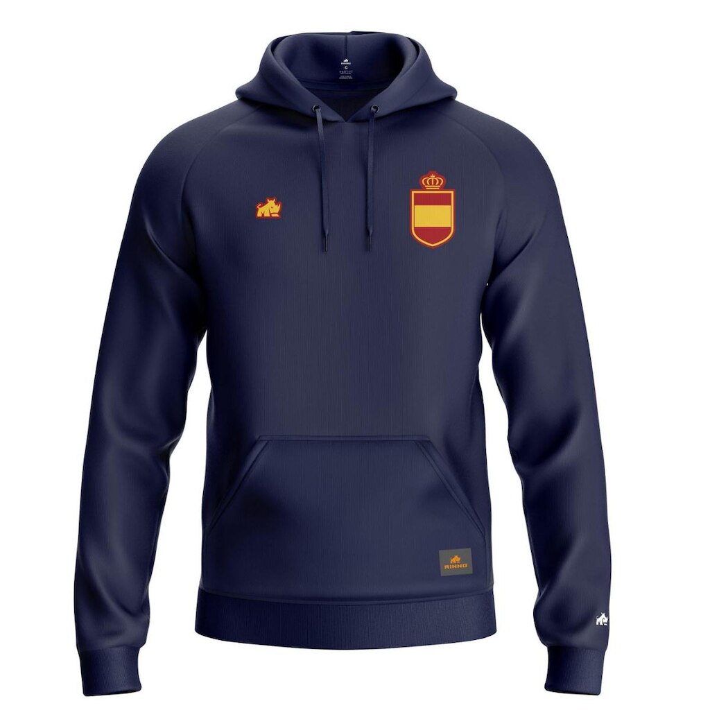 Moletom Espanha Pluciado 3 Cabos Original Rinno Class Marinho
