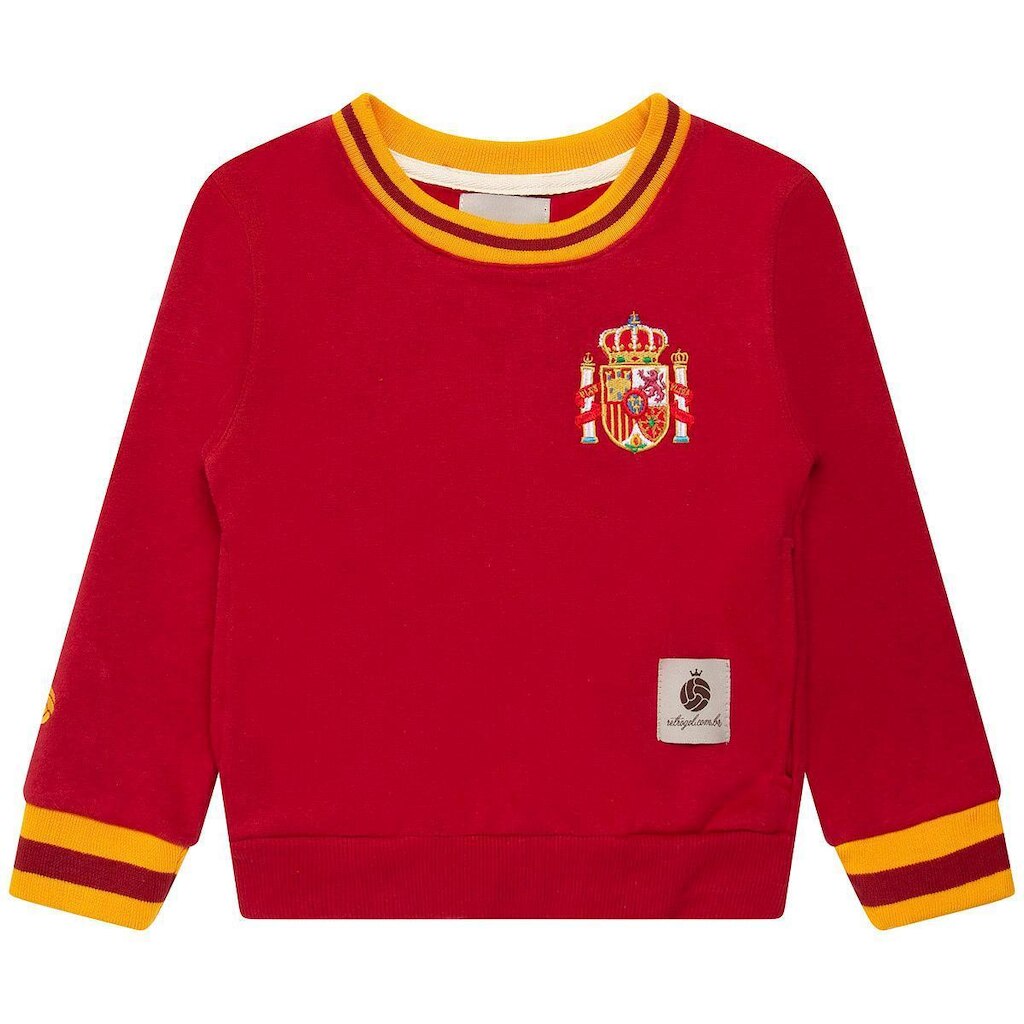 Moletom Espanha Retrô Infantil Juvenil