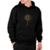 Moletom Estampado Girassol Flor - Preto