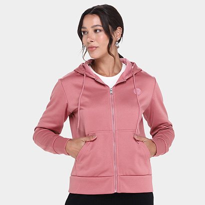 Moletom Facinelli Aberto Patch Feminino - Feminino