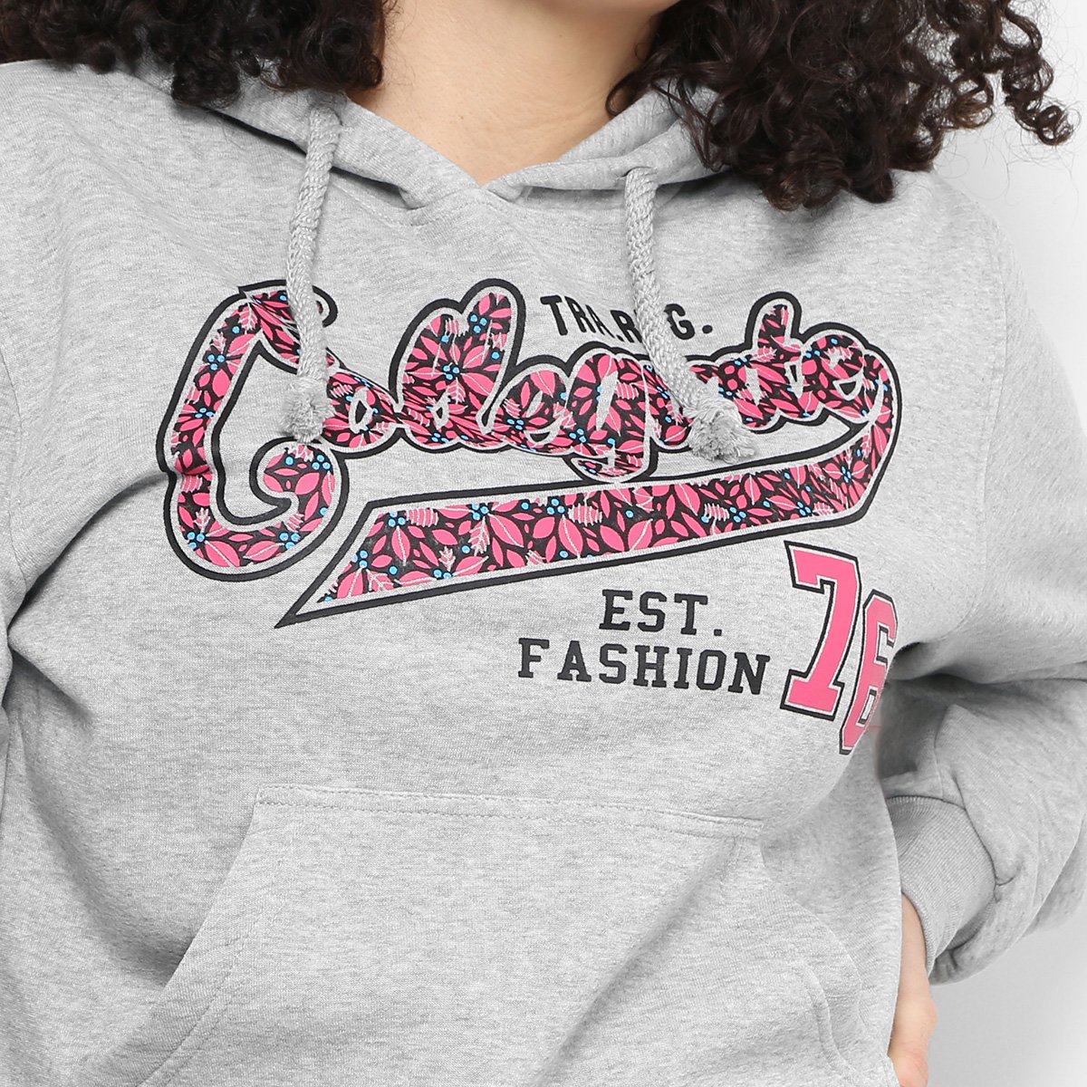 pink camo moletom com capuz plus size
