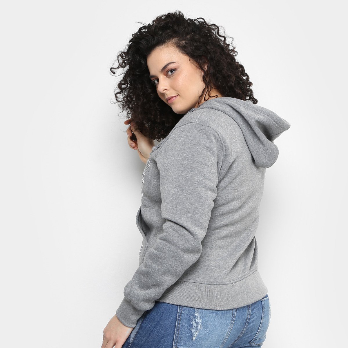 superdry mountain sherpa zip moletom com capuz