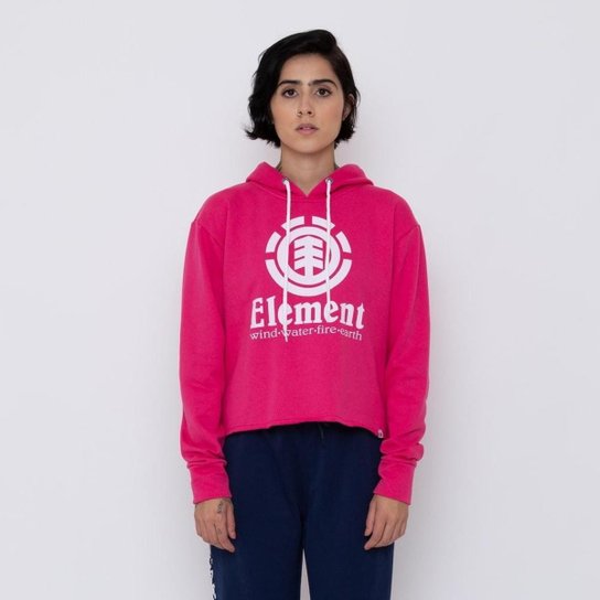 MOLETOM FECH AMORA - ROSA - G - Rosa