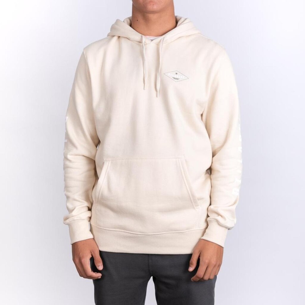 MOLETOM FECH DIAMOND PO - AREIA - M