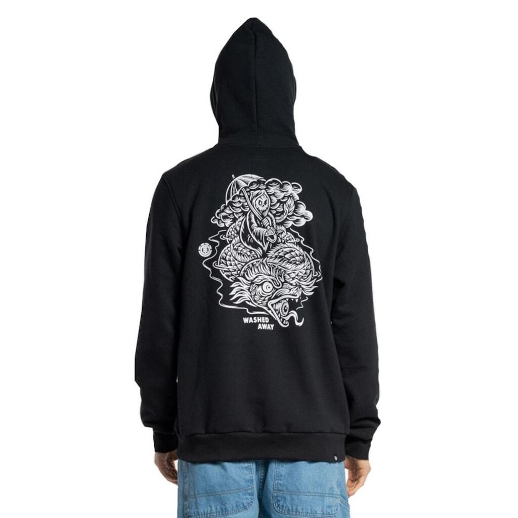 MOLETOM FECH PASSENGER - PRETO - G