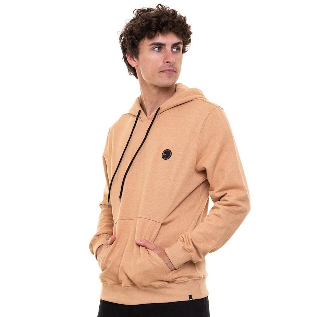 MOLETOM FECH PATCH ROUND - PRETO - G