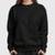 Moletom Feminino Gola Redonda Básico Benellys - Preto