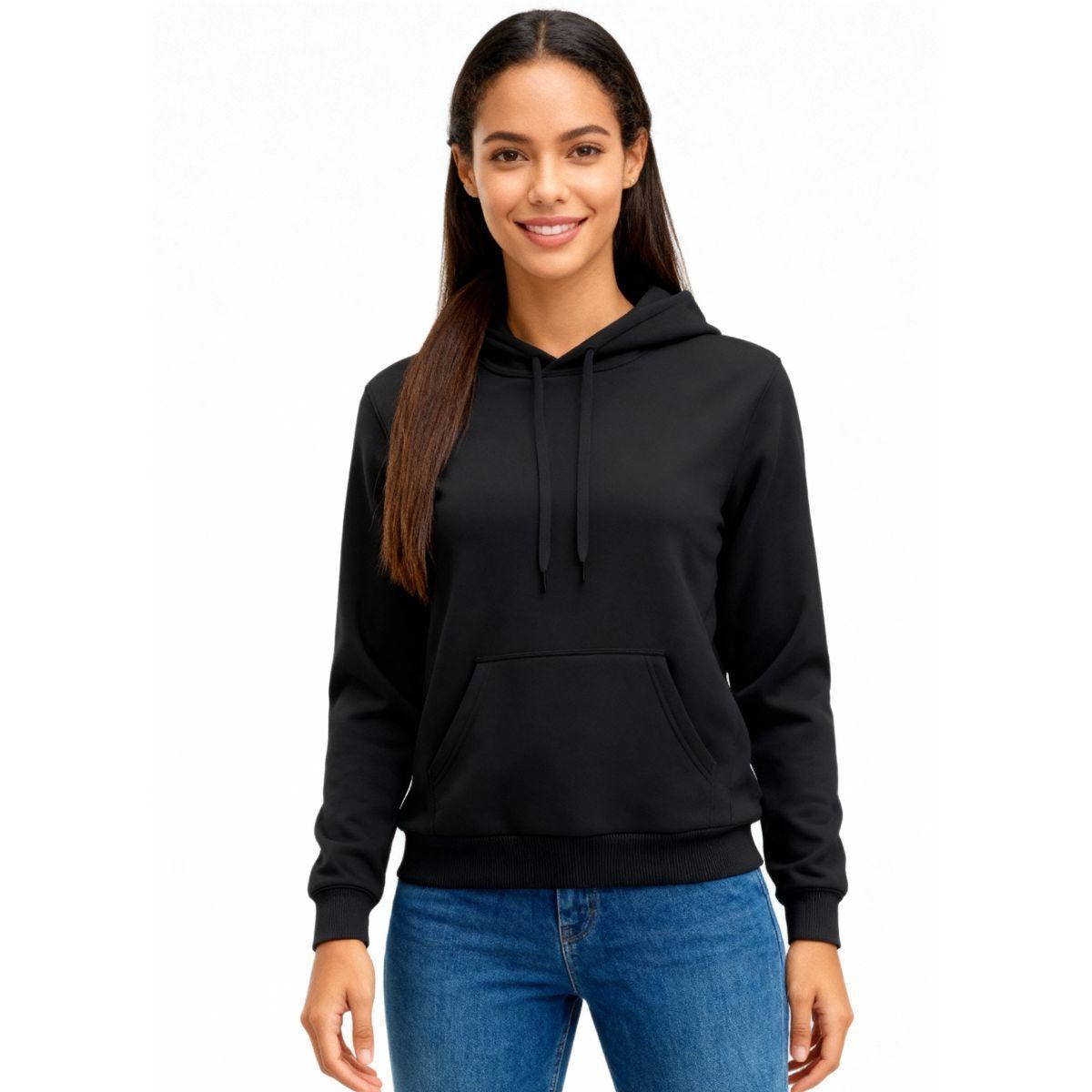 Moletom Feminino Liso Abrigo Blusa Moleton Casaco com Capuz é ruim? Moletom Feminino Liso Abrigo Blusa Moleton Casaco com Capuz é boa?