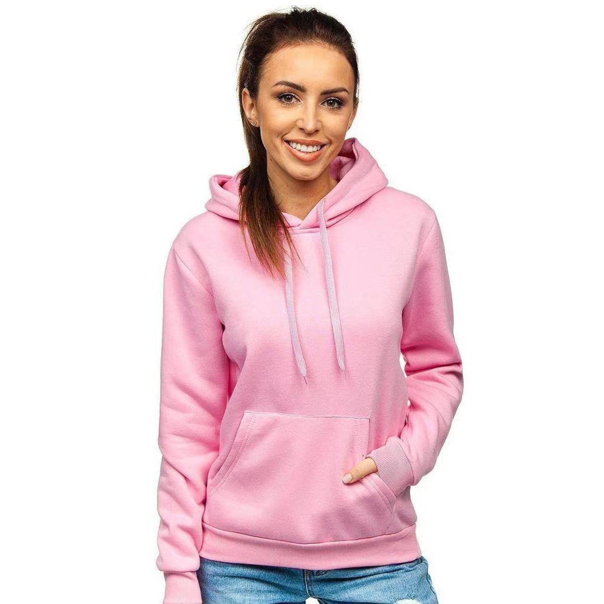 Moletom Feminino Casaco Rosa Masculino Moletom Feminino Liso