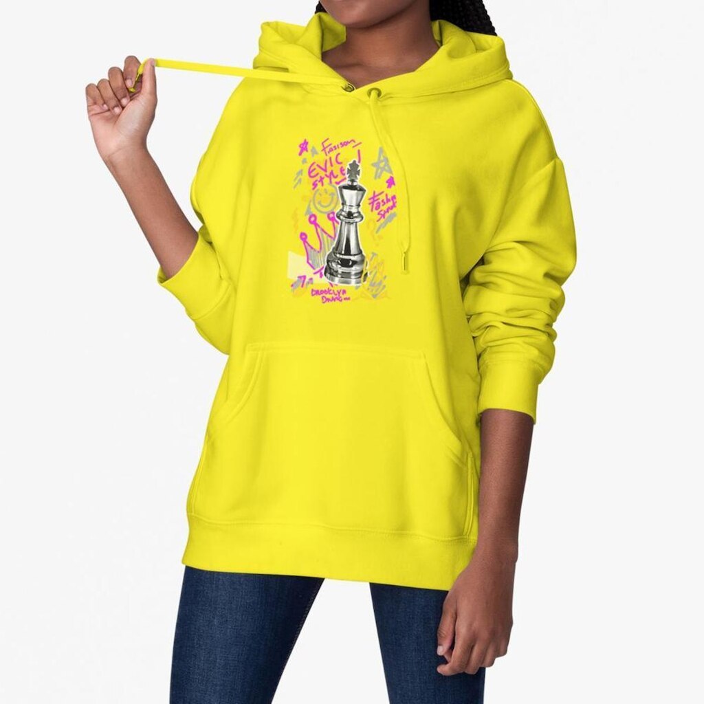Moletom Feminino Masculino Algodão Estampado Capuz