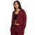 Moletom Feminino Under Armour Rival Fleece Crop - Vermelho