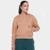 Moletom Fila Classic Com Capuz Feminino - Caramelo