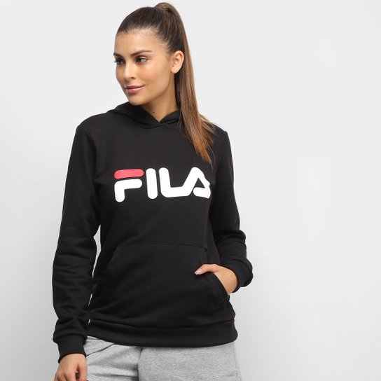 Moletom Fila Letter C/ Capuz Feminino - Main Image