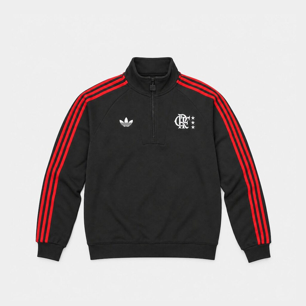 Moletom Flamengo Originals Adidas Masculino