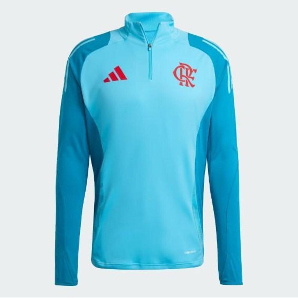 Moletom Flamengo Treino Atleta Adidas 2025 JE6629