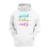 Moletom Flanelado Casaco Blusa de Frio Good Vibes Only - Branco