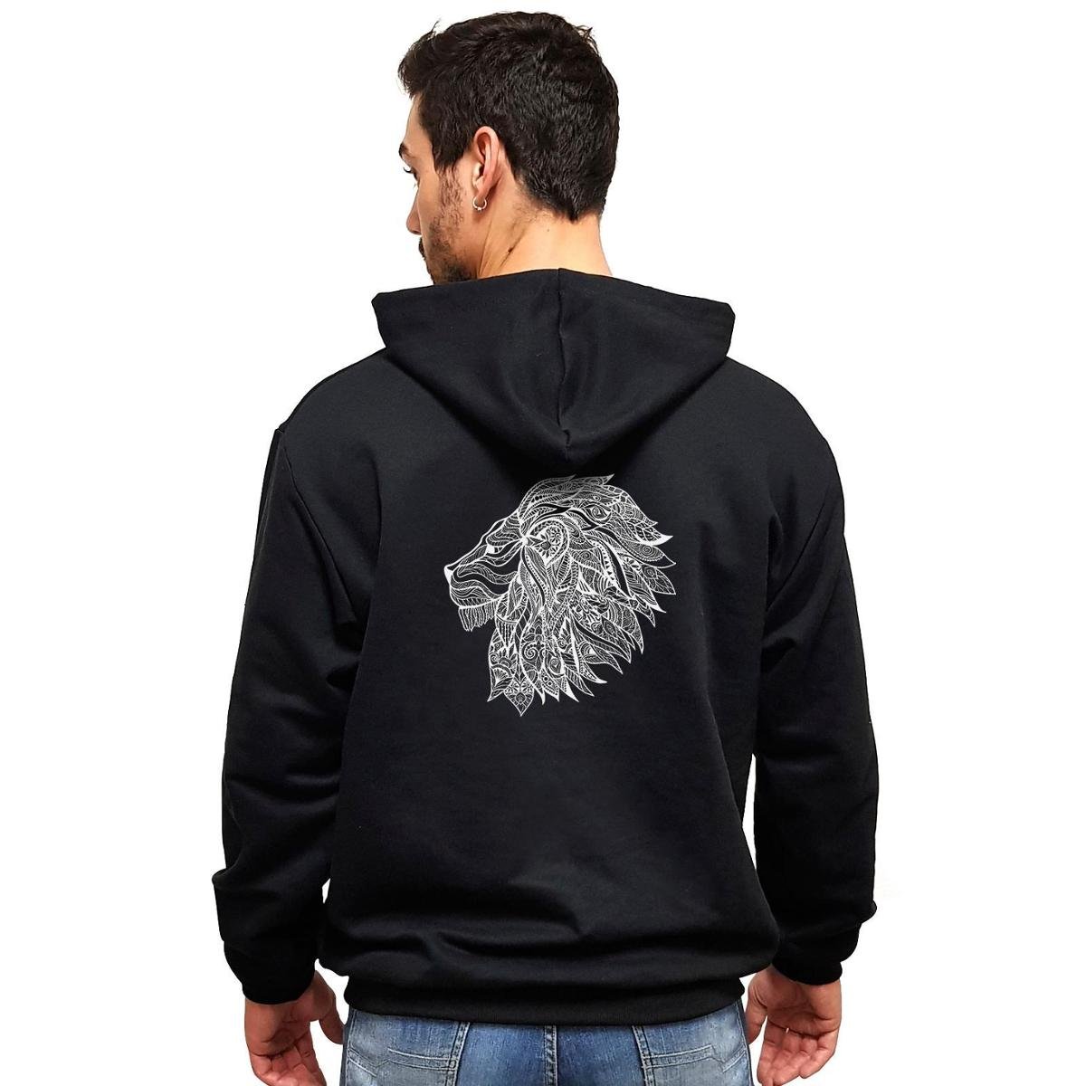 lions rugby moletom com capuz