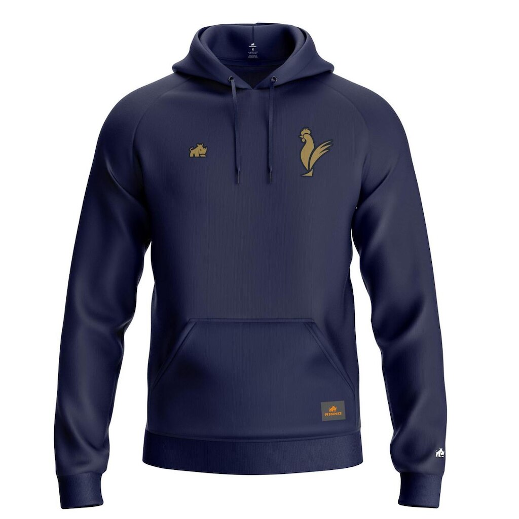 Moletom França Pluciado 3 Cabos Original Rinno Class Marinho