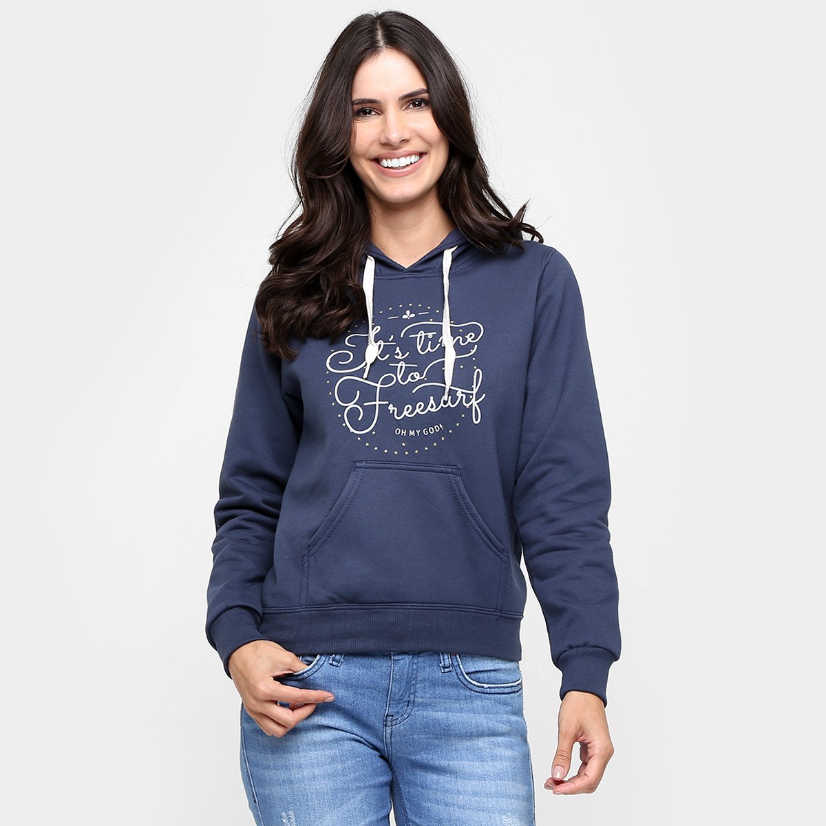 womens star moletom com capuz