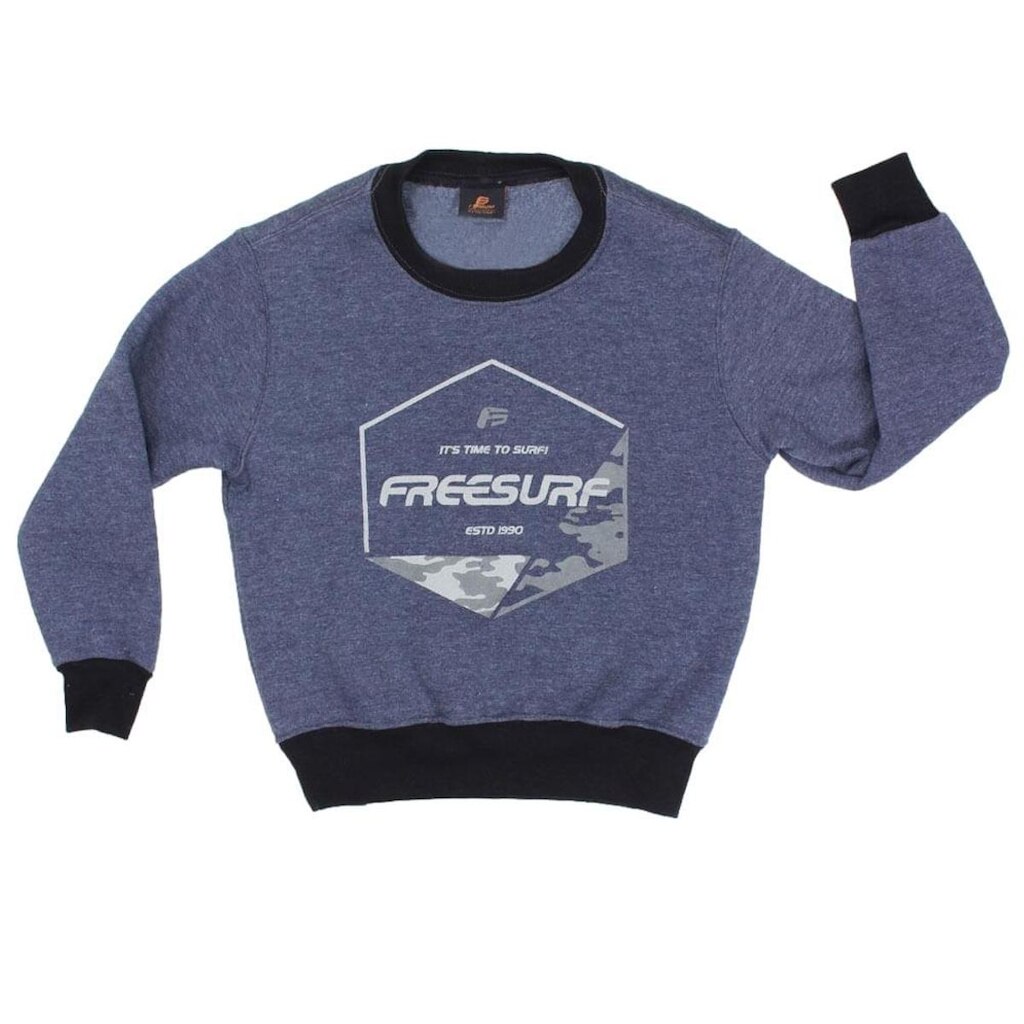 Moletom Freesurf Time Juvenil Freesurf