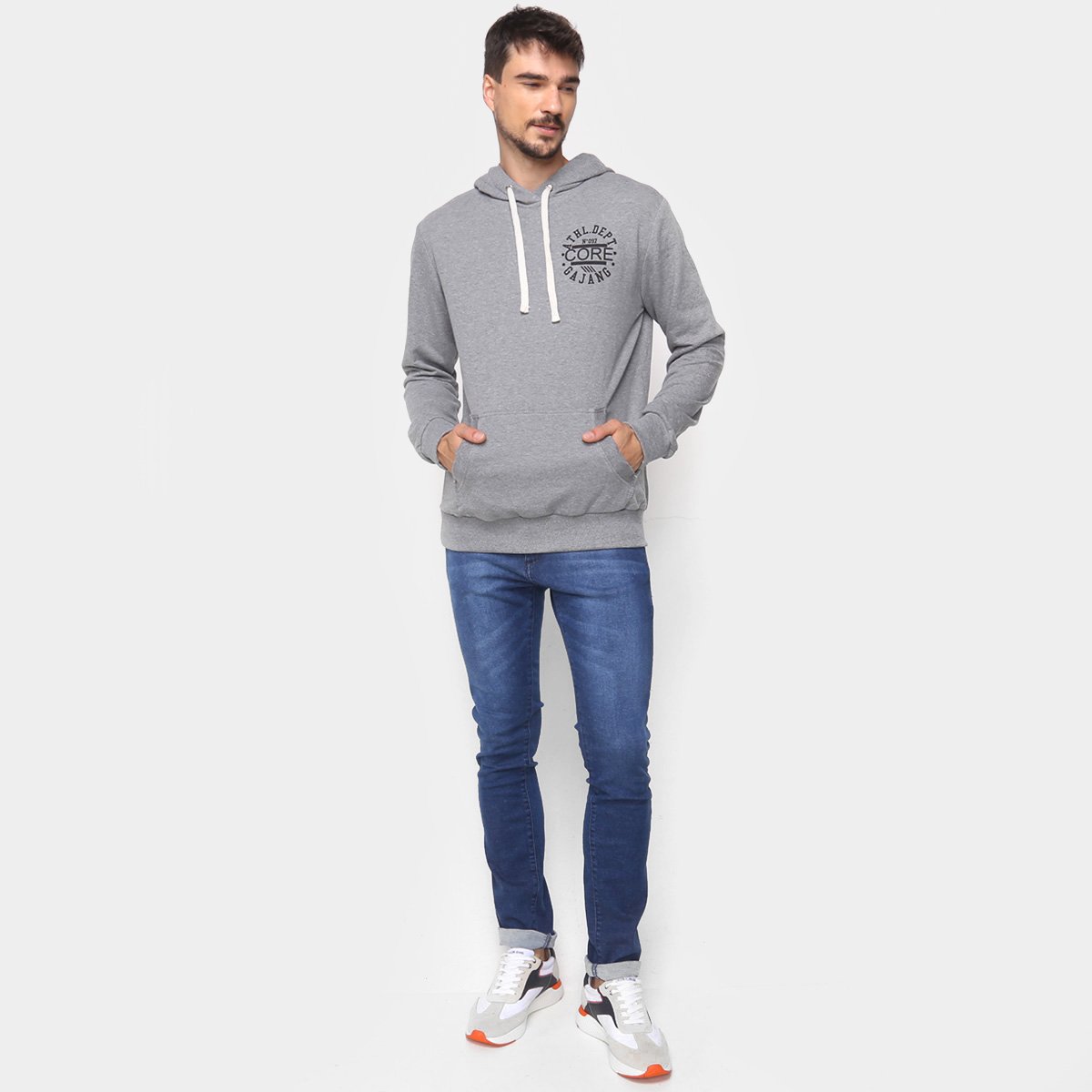 red pullover outfit