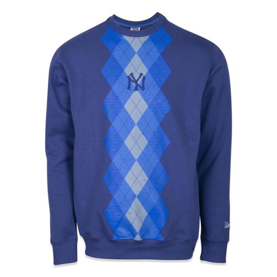 MOLETOM GOLA CARECA MLB NEW YORK YANKEES MODERN CLASSIC KAKI NEW ERA - Marinho Menor preço em MOLETOM GOLA CARECA MLB NEW YORK YANKEES MODERN CLASSIC KAKI NEW ERA - Marinho