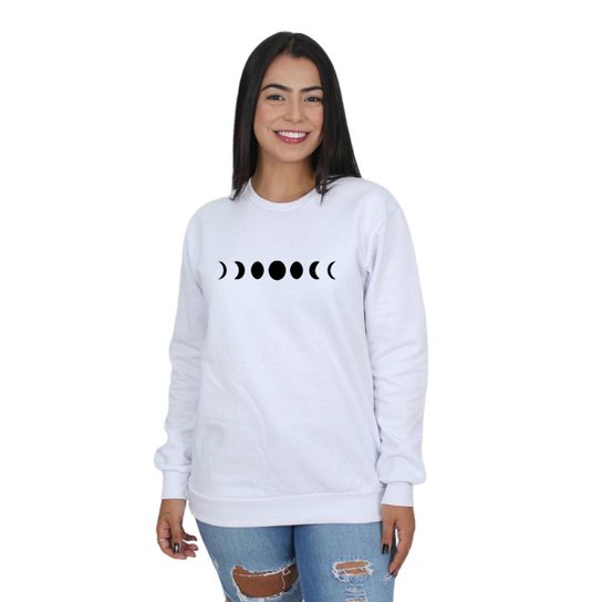 Gola Redonda Moletom Sem Capuz Branco Sem Capuz Moletom Careca