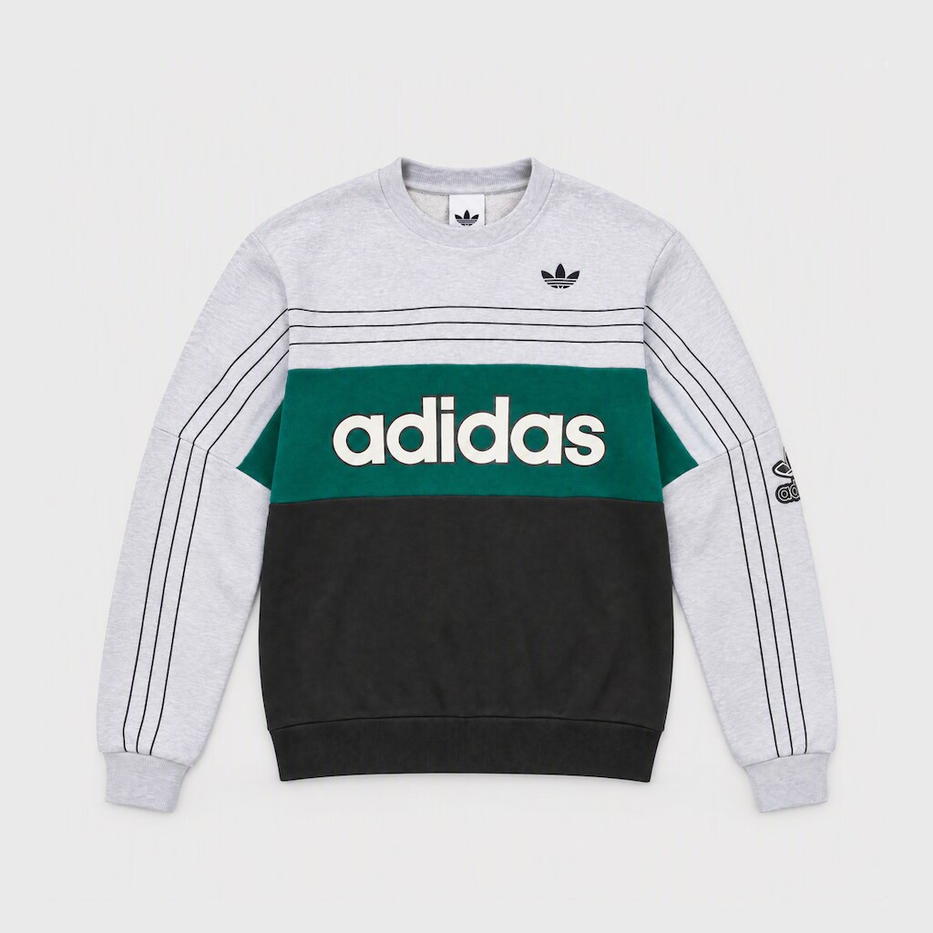 Moletom Gola Redonda Varsity adidas Originals Unissex