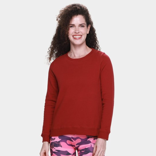 Moletom Gonew Básico Feminino - Vermelho é ruim? Moletom Gonew Básico Feminino - Vermelho é boa?