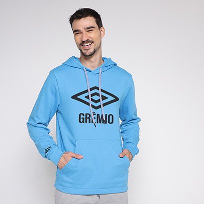 Moletom Grêmio Viagem 22/23 Umbro Canguru Masculino - Masculino