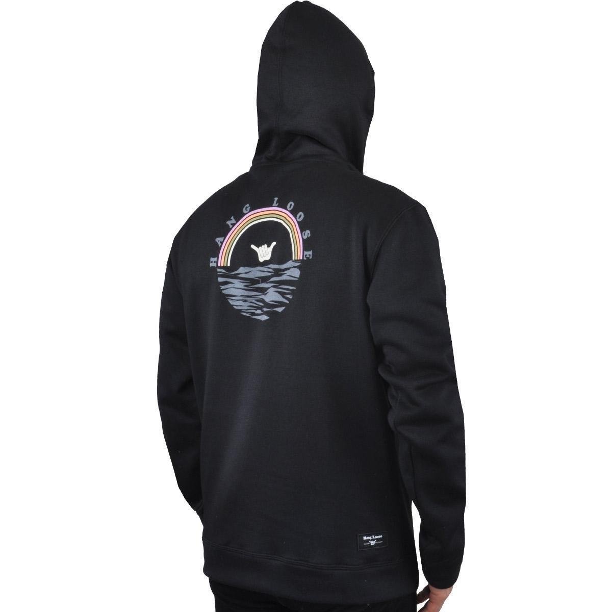 alpha industries rainbow moletom com capuz