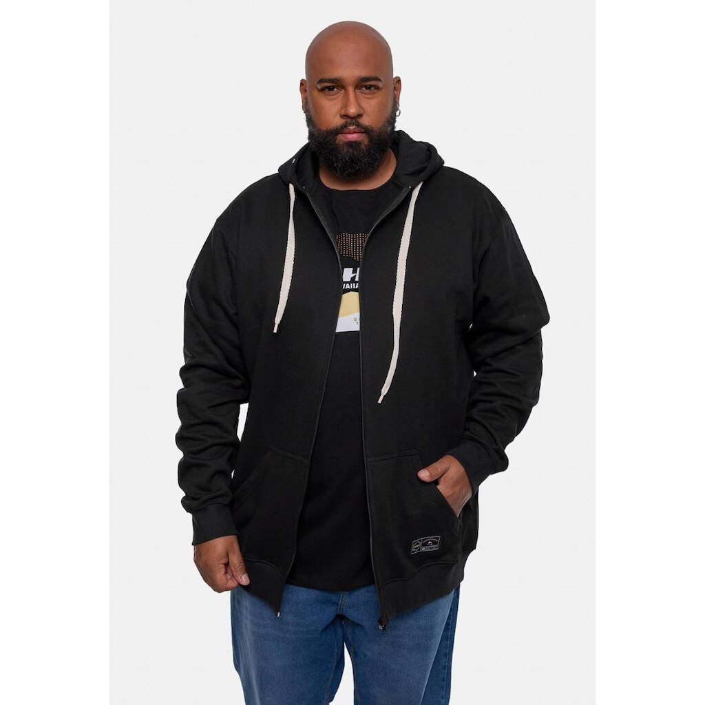 Moletom HD Canguru Aberto Plus Size Masculino