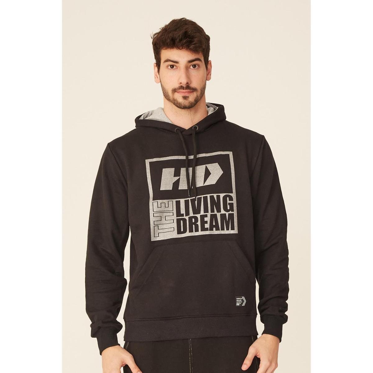 Moletom HD Fechado Com Capuz Masculino Menor preço em Moletom HD Fechado Com Capuz Masculino