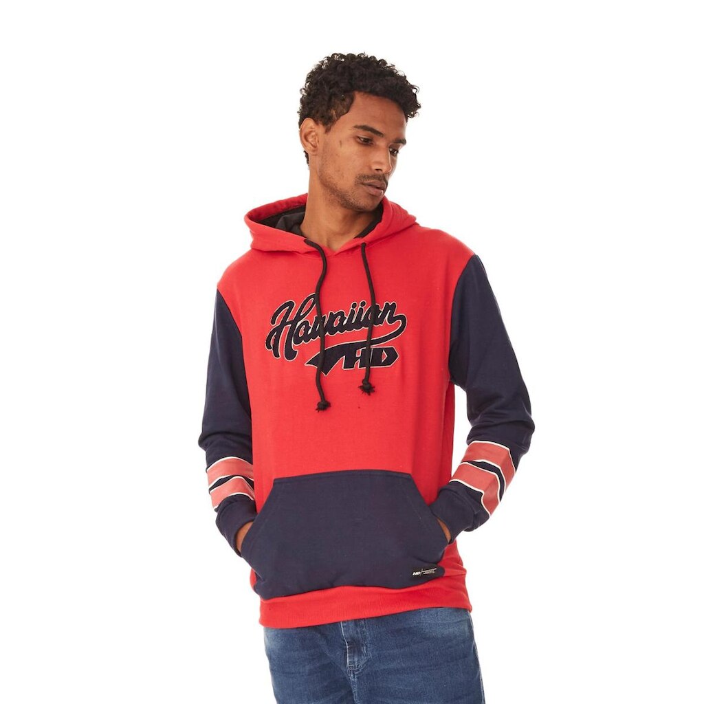 Moletom HD Fechado Com Capuz Masculino