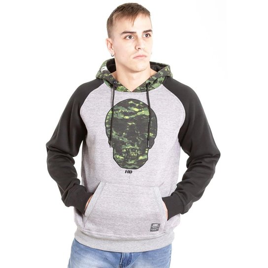 Moletom Hd Hawaiian Dreams Masculino - Cinza