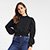 Moletom Hering Cropped Básico Feminino - Preto