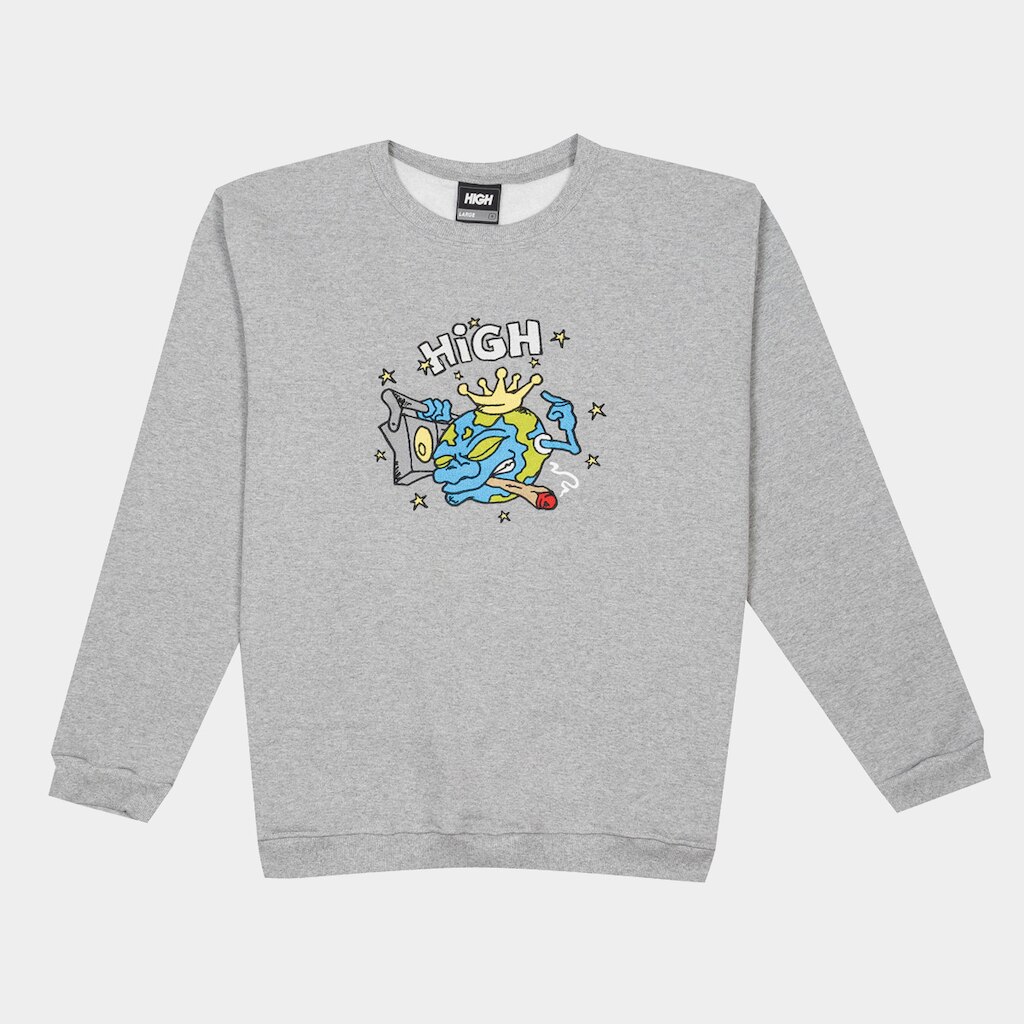 Moletom High Company Crewneck World Heather