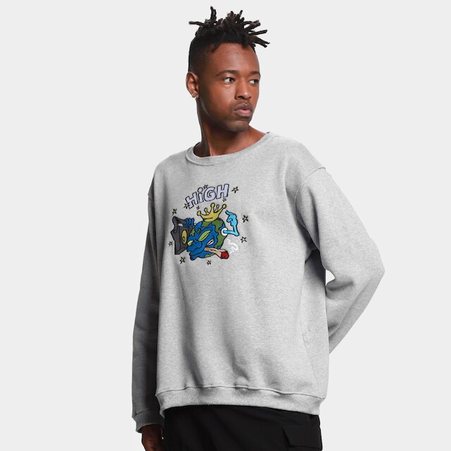 Moletom High Company Crewneck World Heather