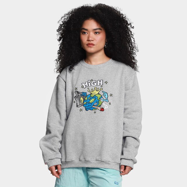 Moletom High Company Crewneck World Heather