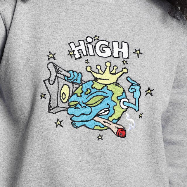 Moletom High Company Crewneck World Heather